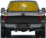 Golden State Warriors NBA Truck SUV Decals Paste Film Stickers Rear Window