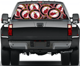 Miami Heat NBA Truck SUV Decals Paste Film Stickers Rear Window