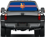 New York Mets MLB Truck SUV Decals Paste Film Stickers Rear Window