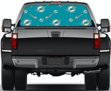 Miami Dolphins NFL Truck SUV Decals Paste Film Stickers Rear Window