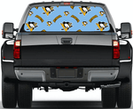 Pittsburgh Penguins NHL Truck SUV Decals Paste Film Stickers Rear Window