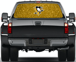 Pittsburgh Penguins NHL Truck SUV Decals Paste Film Stickers Rear Window