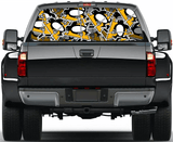 Pittsburgh Penguins NHL Truck SUV Decals Paste Film Stickers Rear Window