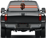 San Francisco Giants MLB Truck SUV Decals Paste Film Stickers Rear Window