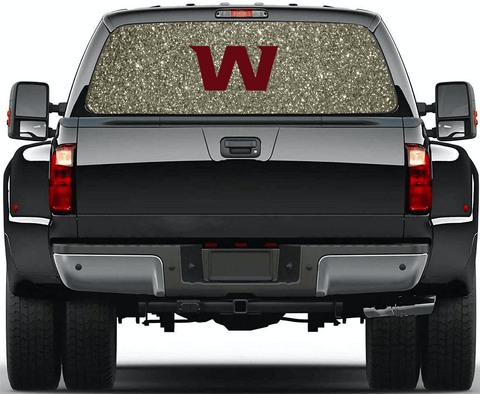 Washington Football Team NFL Truck SUV Decals Paste Film Stickers Rear Window