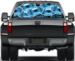 Carolina Panthers NFL Truck SUV Decals Paste Film Stickers Rear Window