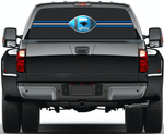 Carolina Panthers NFL Truck SUV Decals Paste Film Stickers Rear Window