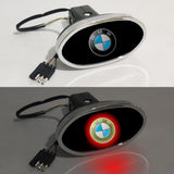 BMW Car Logo Hitch Cover LED Brake Light for Trailer