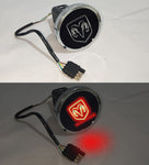 Dodge Car Logo Hitch Cover LED Brake Light for Trailer