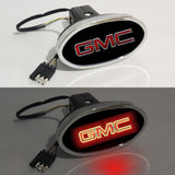 GMC Car Logo Hitch Cover LED Brake Light for Trailer