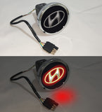 Hyundai Car Logo Hitch Cover LED Brake Light for Trailer
