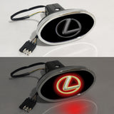 Lexus Car Logo Hitch Cover LED Brake Light for Trailer