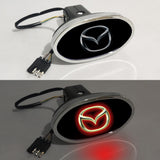 Mazda Car Logo Hitch Cover LED Brake Light for Trailer