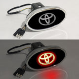 Toyota Car Logo Hitch Cover LED Brake Light for Trailer