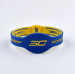 NBA Player Logo Silicone Rubber Wristband Bracelet