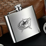 Columbus Blue Jackets NHL Wine Liquor Matte Pot Hip Flask