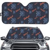 Detroit Tigers MLB Car Windshield Sun Shade Universal Fit Sunshade