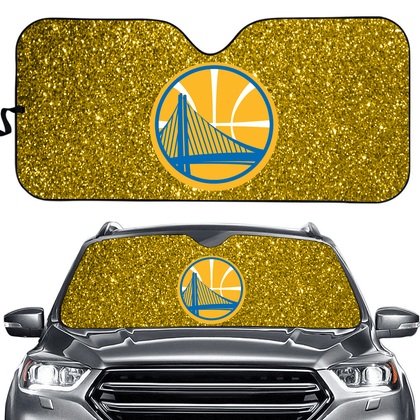 Golden State Warriors NBA Car Windshield Sun Shade Universal Fit Sunshade
