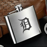 Detroit Tigers MLB Wine Liquor Matte Pot Hip Flask