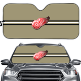 Detroit Red Wings NHL Car Windshield Sun Shade Universal Fit Sunshade