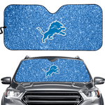 Detroit Lions NFL Car Windshield Sun Shade Universal Fit Sunshade