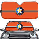 Houston Astros MLB Car Windshield Sun Shade Universal Fit Sunshade