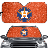 Houston Astros MLB Car Windshield Sun Shade Universal Fit Sunshade