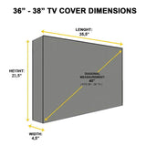 US Army  w Corps of Engineers Military Military Outdoor TV Cover Heavy Duty