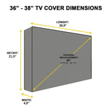 US Army  w Airborne Military Military Outdoor TV Cover Heavy Duty