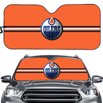 Edmonton Oilers NHL Car Windshield Sun Shade Universal Fit Sunshade