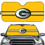 Green Bay Packers NFL Car Windshield Sun Shade Universal Fit Sunshade
