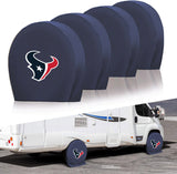 Houston Texans NFL Tire Covers Set of 4 or 2 for RV Wheel Trailer Camper Motorhome