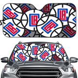 Los Angeles Clippers NBA Car Windshield Sun Shade Universal Fit Sunshade