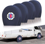 Los Angeles Clippers NBA Tire Covers Set of 4 or 2 for RV Wheel Trailer Camper Motorhome