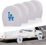Los Angeles Dodgers MLB Tire Covers Set of 4 or 2 for RV Wheel Trailer Camper Motorhome