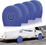 Indianapolis Colts NFL Tire Covers Set of 4 or 2 for RV Wheel Trailer Camper Motorhome