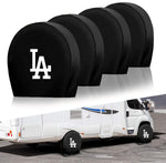 Los Angeles Dodgers MLB Tire Covers Set of 4 or 2 for RV Wheel Trailer Camper Motorhome
