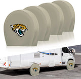 Jacksonville Jaguars NFL Tire Covers Set of 4 or 2 for RV Wheel Trailer Camper Motorhome