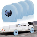 Memphis Grizzlies NBA Tire Covers Set of 4 or 2 for RV Wheel Trailer Camper Motorhome