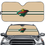 Minnesota Wild NHL Car Windshield Sun Shade Universal Fit Sunshade