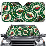 Minnesota Wild NHL Car Windshield Sun Shade Universal Fit Sunshade