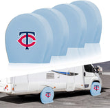 Minnesota Twins MLB Tire Covers Set of 4 or 2 for RV Wheel Trailer Camper Motorhome