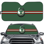 Milwaukee Bucks NBA Car Windshield Sun Shade Universal Fit Sunshade