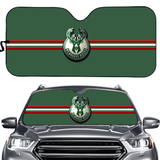 Milwaukee Bucks NBA Car Windshield Sun Shade Universal Fit Sunshade