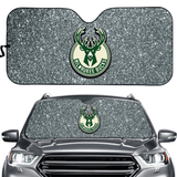 Milwaukee Bucks NBA Car Windshield Sun Shade Universal Fit Sunshade