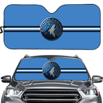 Minnesota Timberwolves NBA Car Windshield Sun Shade Universal Fit Sunshade