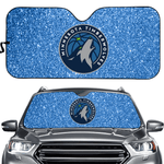 Minnesota Timberwolves NBA Car Windshield Sun Shade Universal Fit Sunshade