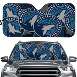 Minnesota Timberwolves NBA Car Windshield Sun Shade Universal Fit Sunshade