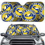 Los Angeles Rams NFL Car Windshield Sun Shade Universal Fit Sunshade