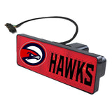 Atlanta Hawks NBA Hitch Cover LED Brake Light for Trailer